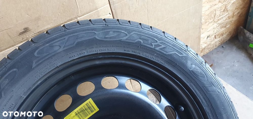 Felga stalowa zapas VW 5x112 215/55 R16 ET45 7J VW Passat B6 3C0601027A 3C0601027L - 7