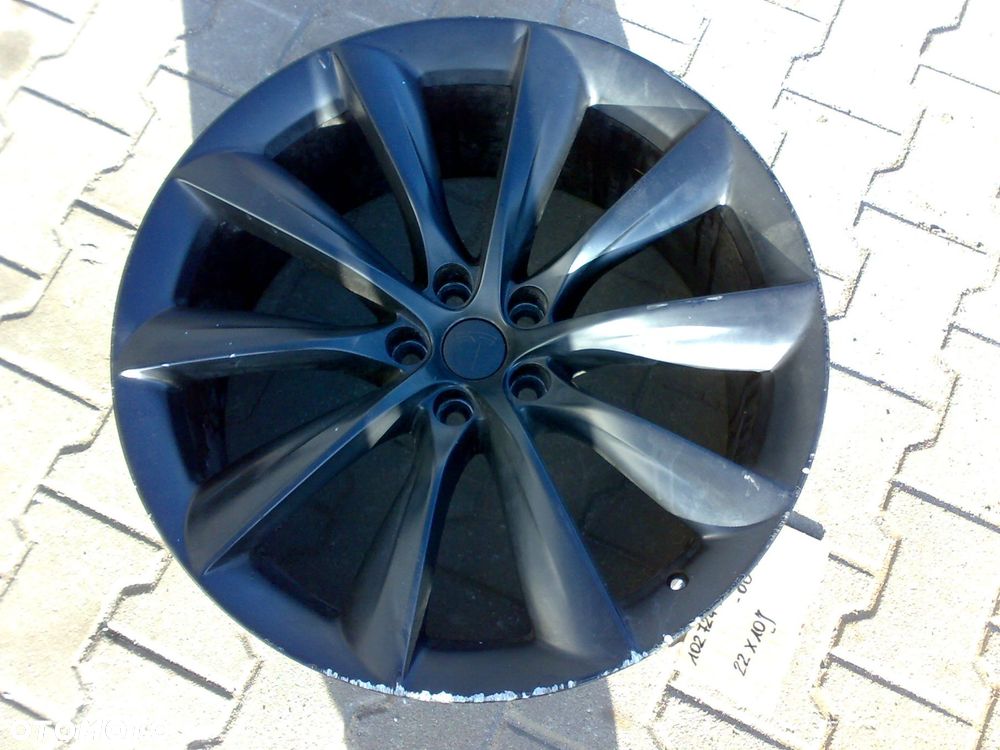 tesla x 2015 - koło felga aluminiowa idealna 22'' 22x10j 102724701c - 2