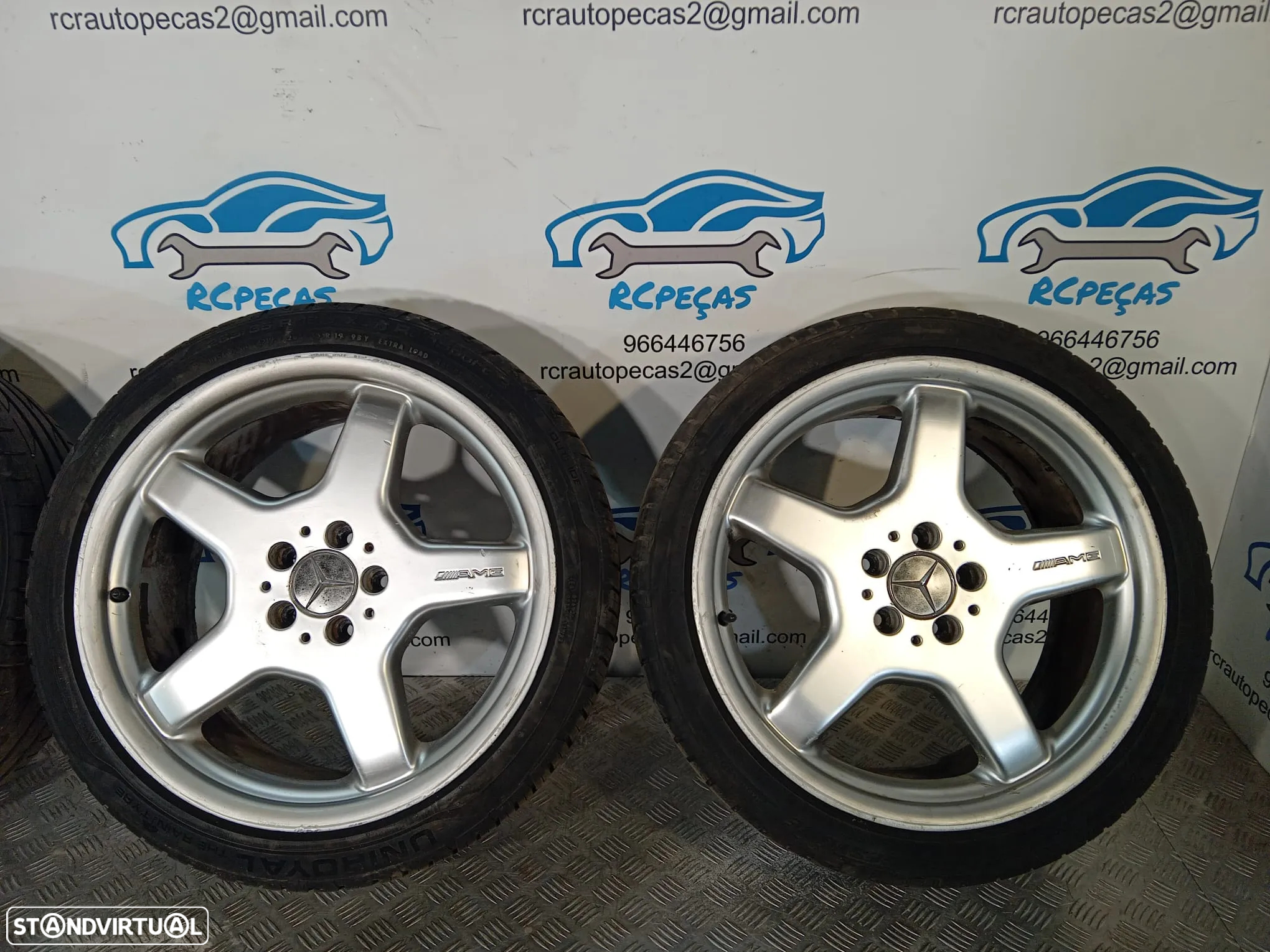 .Jantes 19 Mercedes AMG originais Class CL W215 8,5Jx19 ET44 9,5Jx19 ET46 - 7