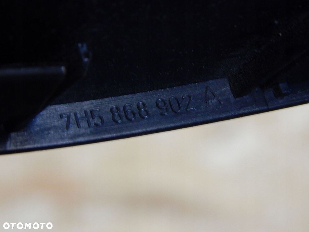 vw t5 kratka nawiewu boczka tapicerki prawa tył antracyt 7h5868902a - 2
