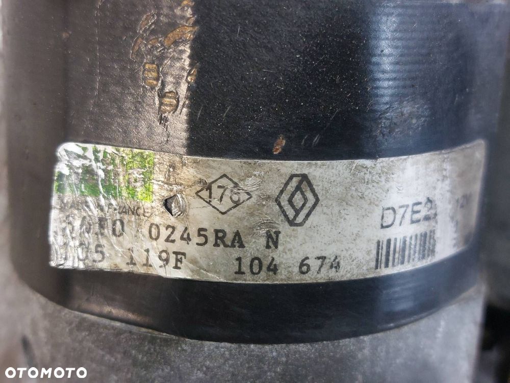 ROZRUSZNIK RENAULT MEGANE I LIFT 1.6 16V D7E27 ID: 236692 - 2