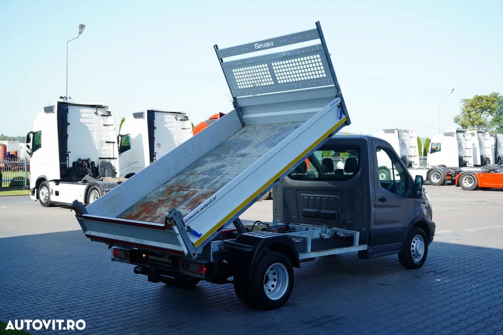 Iveco TRANSIT / BASCULATOR SPATE / DUBLU / MANUAL / IMPORTAT - 7