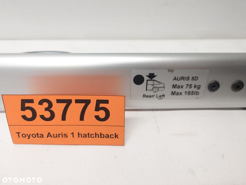 Bagażnik dachowy bazowy belki poprzeczki Toyota Auris 1 hatchback - 8