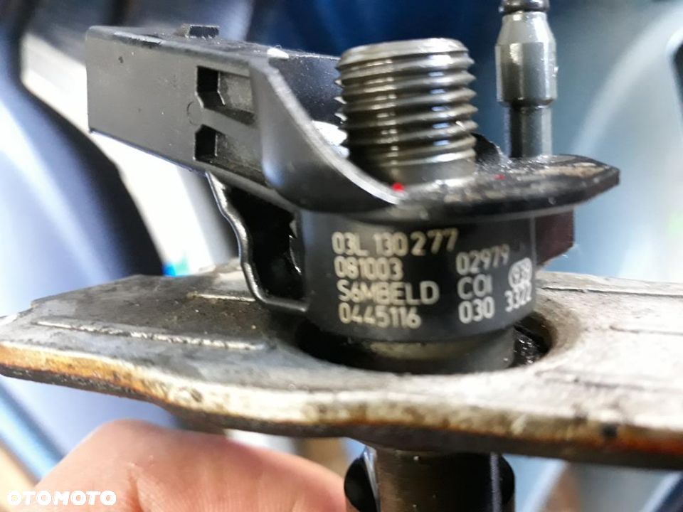 WTRYSK WTRYSKI 03L130277 2.0 TDI CR CBA CBB CBD CAG CAGA CAH CAHA SPRAWNE 14 DNI GWARANCJI VW AUDI SEAT SKODA WYSYŁKA !!!!! - 2