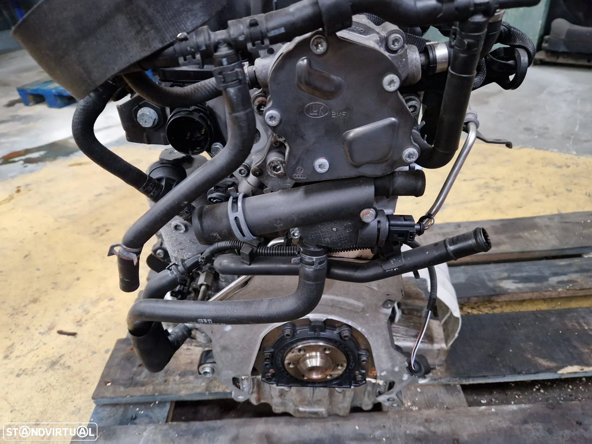 Motor usado para peças AMF VW POLO 1.4 TDI SEAT IBIZA SKODA FABIA BNM - 3