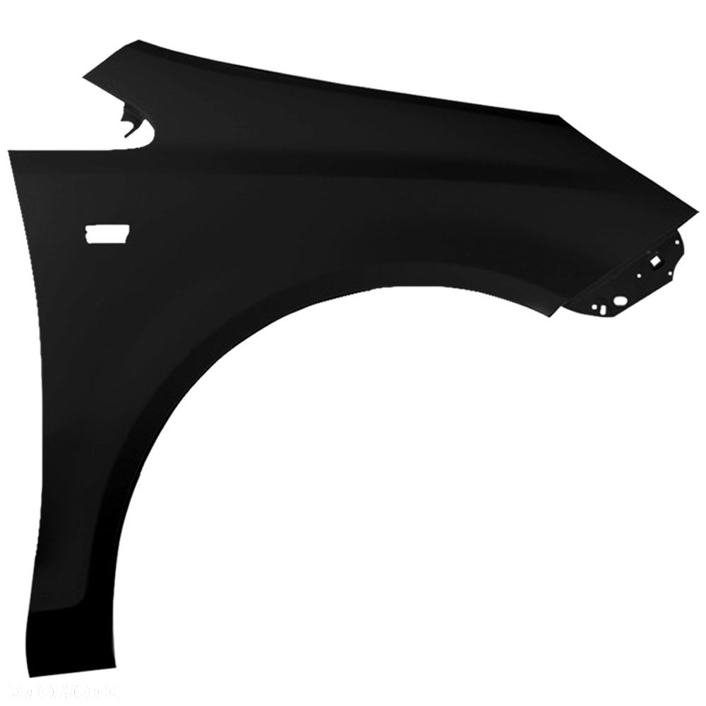 BLU Błotnik OPEL CORSA D prawy przód 2006-2014 ocynk surowy do lakierowania - 2