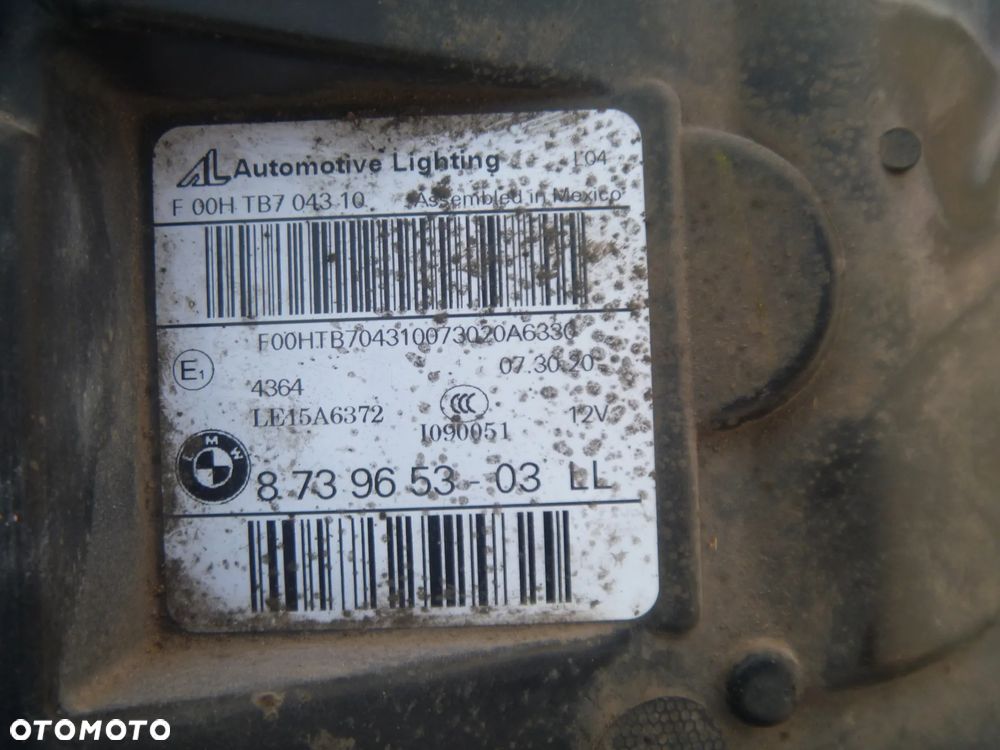 BMW X3 G01 X4 G02 18-21 LAMPA LEWA ADAPTIVE LED 8739653-03 ŁADNA - 5