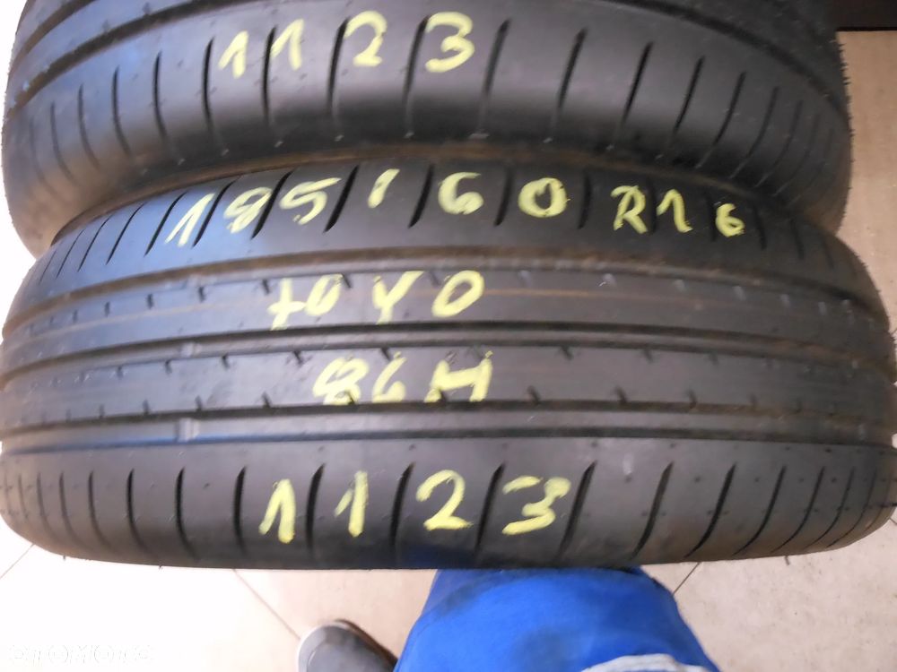 opony 185/60r16 toyo proxes r55a 7,6mm lato para jak nowe - 2