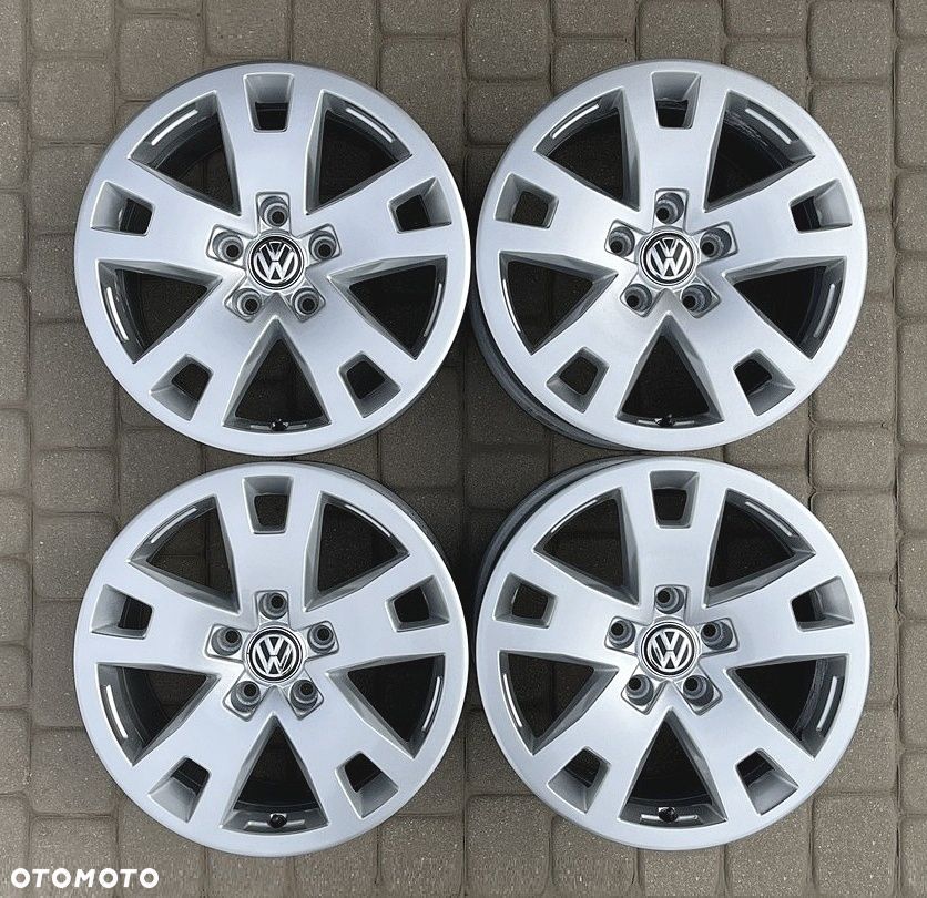 ALUFELGI 17 FELGI ALUMINIOWE ALUSY VW T5 LIFT T6 CARAVELLE DOKA MULTIVAN TRANSPORTER AMAROK 5x120 ET49 8Jx17H2 R17 - 1