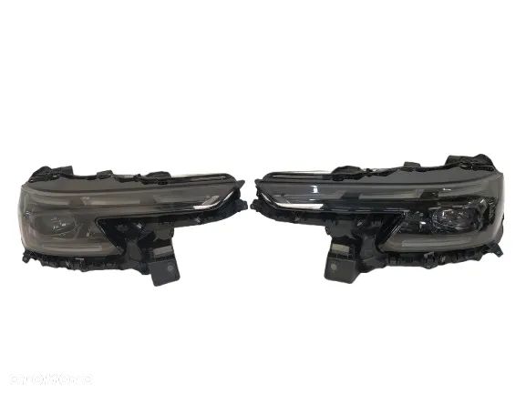 ALFA ROMEO JUNIOR MILANO LAMPA LAMPY REFLEKTOR REFLEKTORY PRZÓD LEWA PRAWA HIGH LED PRZETWORNICE ŚRODEK CZARNY POŁYSK KOMPLETNE NOWE ORYGINAŁ - 1