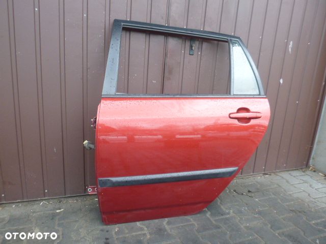 DRZWI LEWY TYŁ LEWE TYLNE KOMPLETNE TOYOTA COROLLA E12 KOMBI KOLOR 3N8 - 6