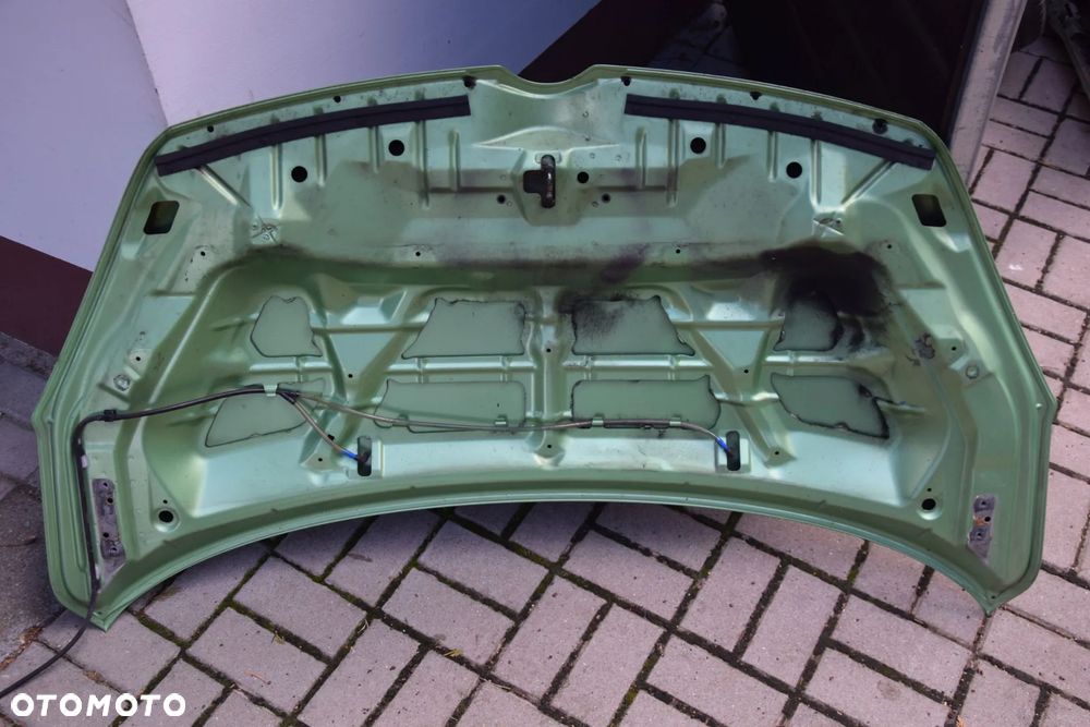 Opel Agila B II 08- Maska pokrywa silnika ZJD ZJDB zielona - 6