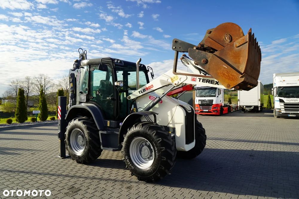 Terex TLB 990 / KOPARKO-ŁADOWARKA / KOMPLET ŁYŻEK / 3 300 MTH / - 9