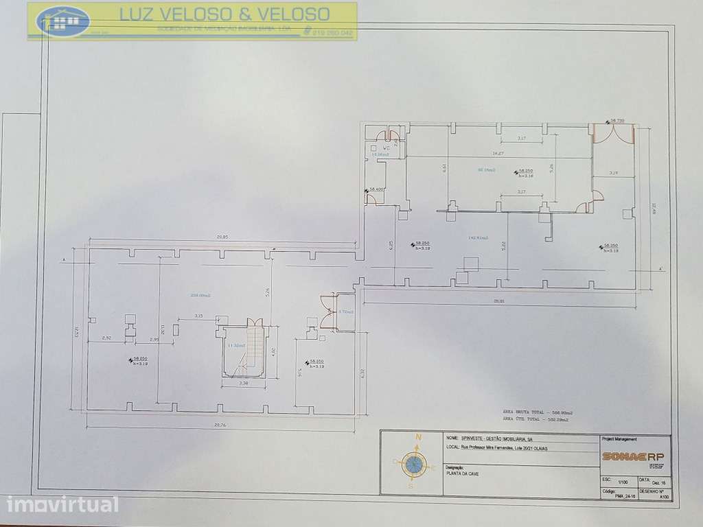 Armazém de 3 pisos, 3 entradas, 1118 m2, nas Olaias, Lisboa - Grande imagem: 2/28