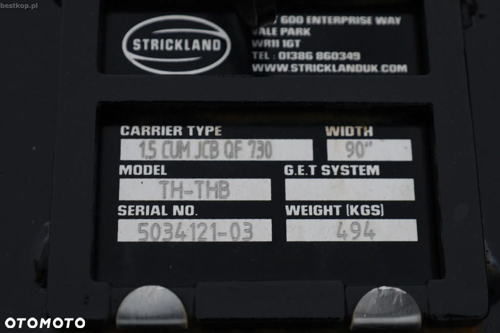 Łyżka ładowarkowa z dwustronnym lemieszem | Manitou | Q-Fit | 1.5 m3 | 230cm | - 18