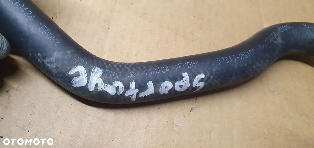 Przewód wąż rurka wody płynu nagrzewnicy Kia Sportage III 2.0 CRDI 97311-2S100 - 6