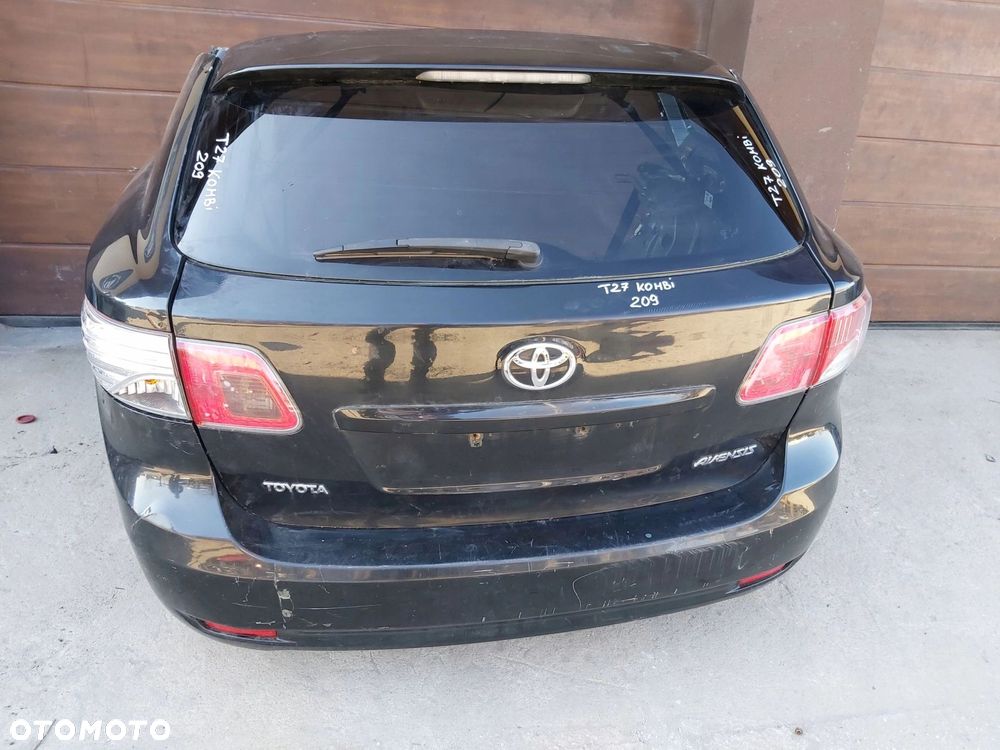 Toyota Avensis T27 KOMBI kompletny tył zderzak klapa lampa ćwiartka pas - 4