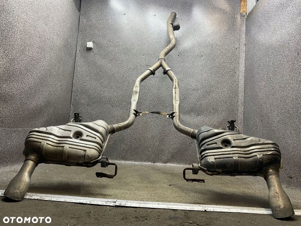 Tlumik koncowy tlumiki wydech prawy lewy Mercedes ML W164 3.0 CDI V6 KPL - 2