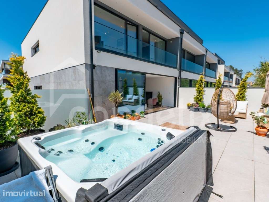 Moradia T5 nova | Vista mar | 150m da praia | Canidelo - Grande imagem: 2/60
