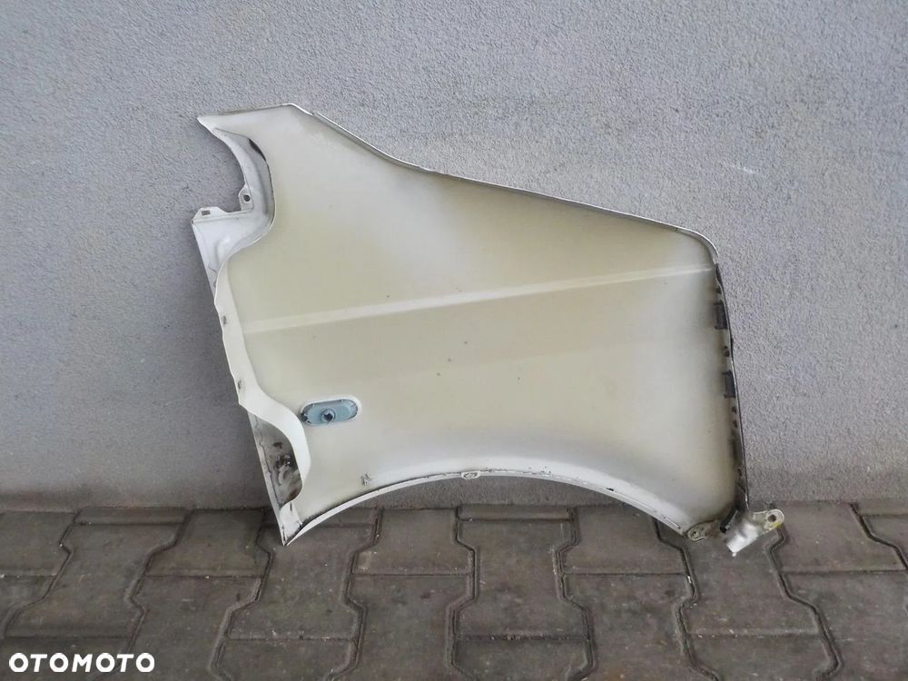VW T5 LIFT 10- BŁOTNIK LEWY BIAŁY LB9 W KOLOR - 4