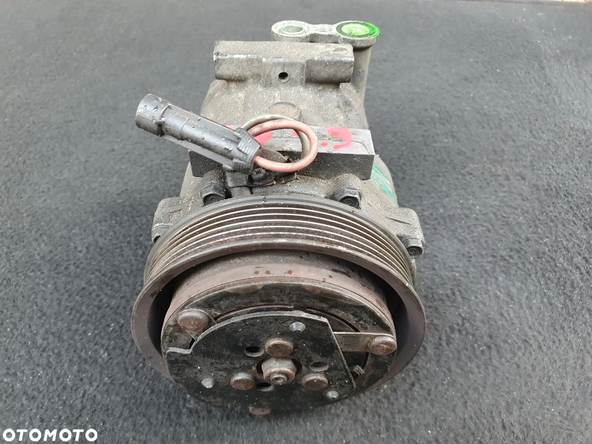 ALFA ROMEO 147 156 1.9JTD KOMPRESOR SPRĘŻARKA KLIMATYZACJI 60653652 SANDEN ORYGINAŁ POSIADAM 4SZT - 2