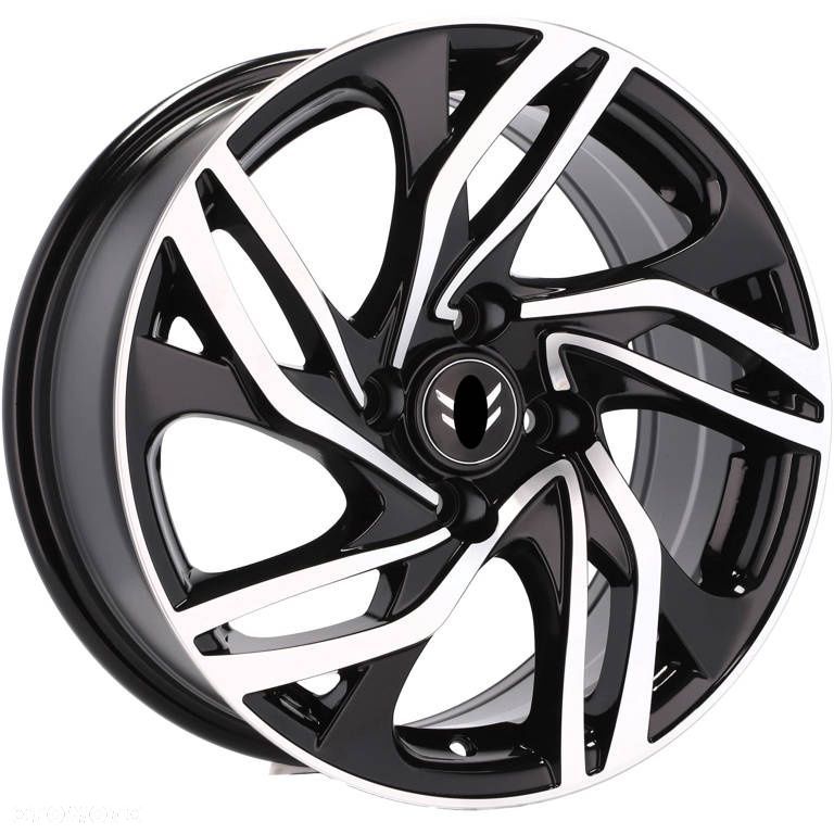 4x Felgi 16 m.in. do CITROEN Berlingo C3 Aircross C-Elysee C2 C3 - BK607 - 3