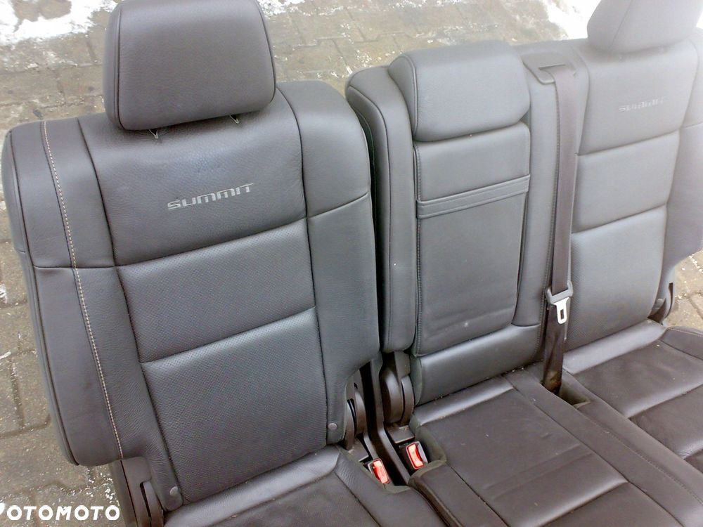 jeep grand cherokee wk2 summit 2014 - fotele fotel kanapa skóra brąz tv - 5