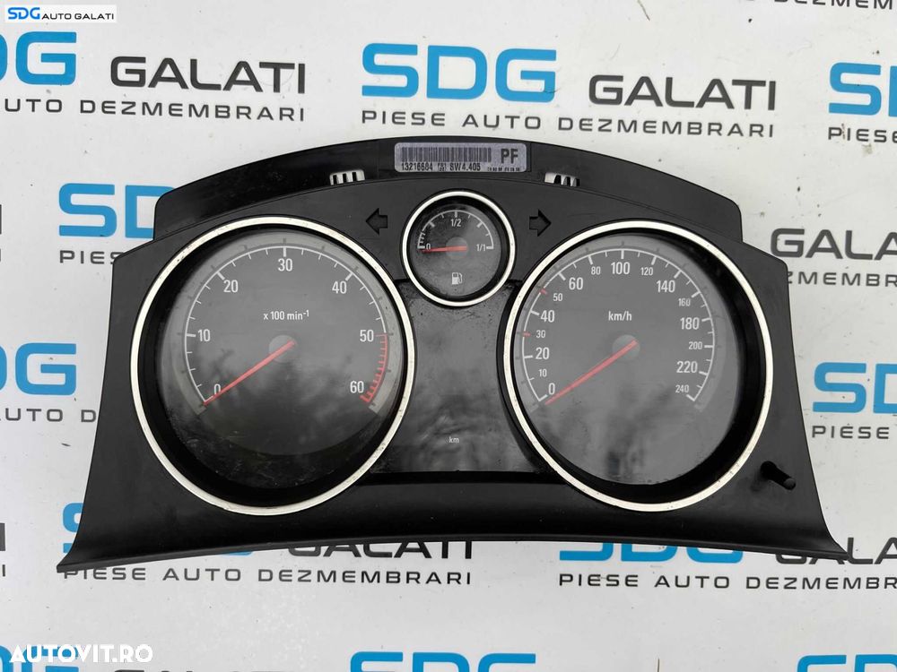 Ceas Ceasuri Cluster Instrumente Bord Opel Zafira B 1.9 CDTI 2005 - 2014 Cod 13216684 [B2942] - 1
