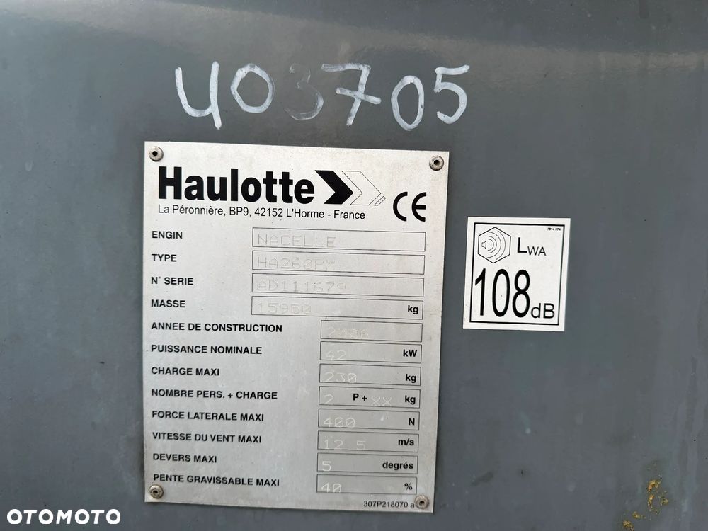 Haulotte HA260PX - 26