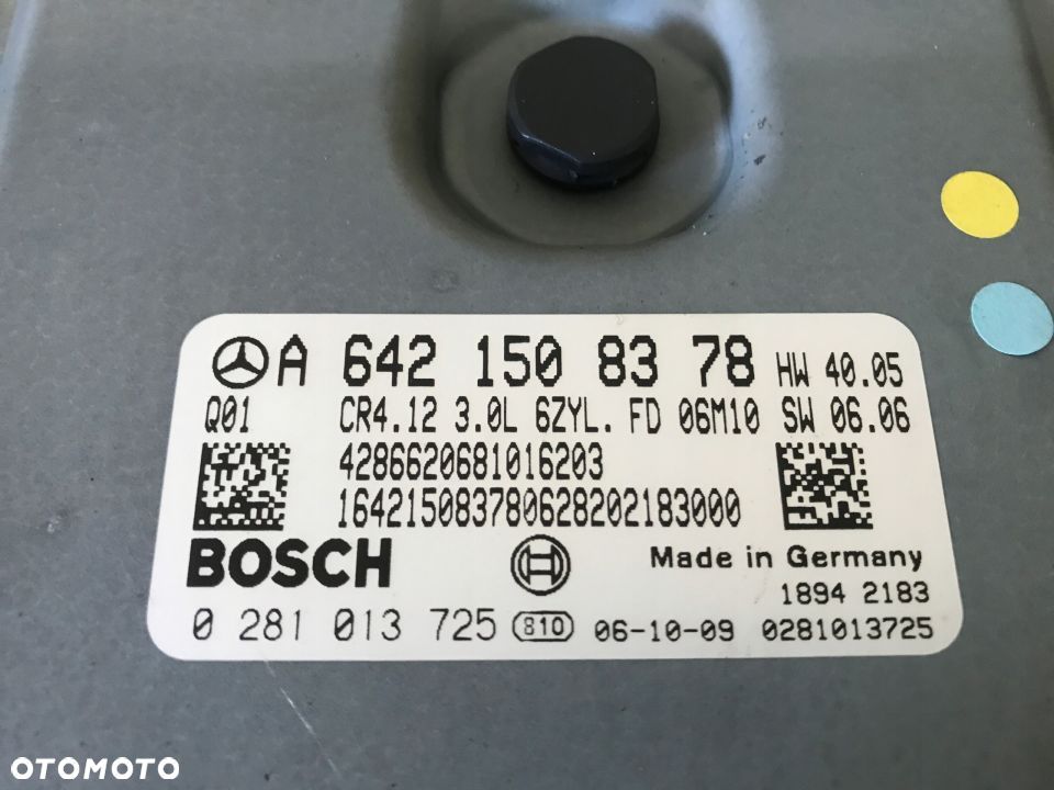 MERCEDES 211 komputer stacyjka A 6421508378 - 2