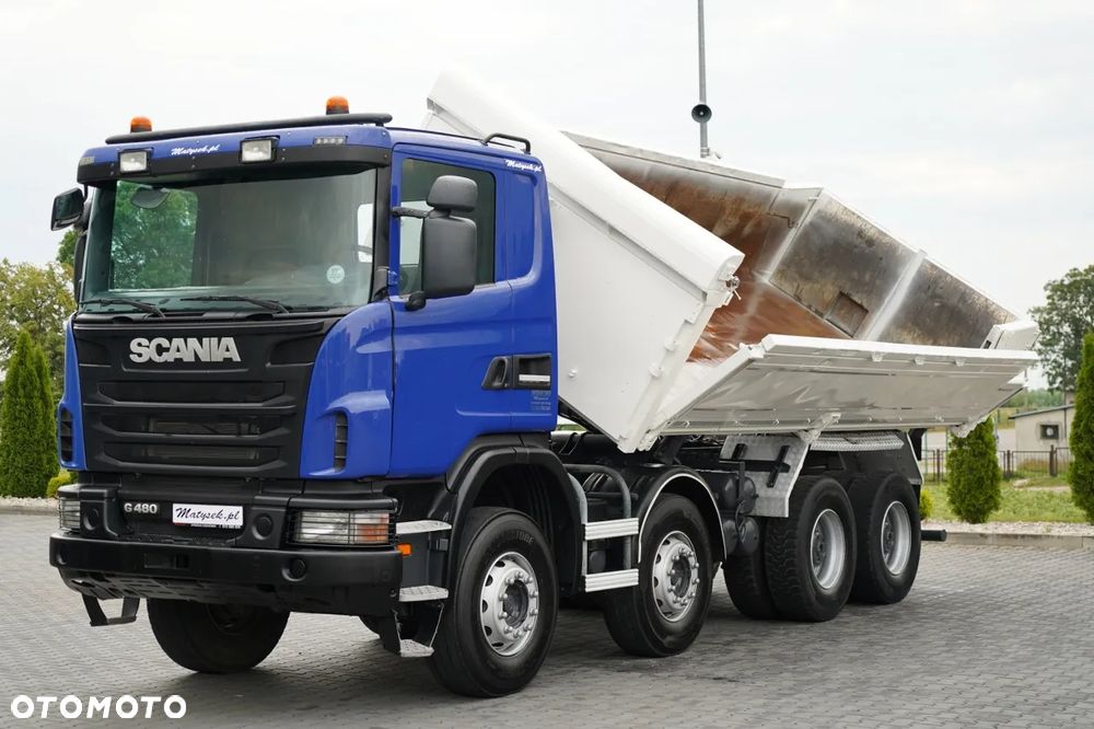 Scania G 480 / 8x4 / WYWROTKA DWUSTRONNA / HYDROBURTA / MANUAL - 6