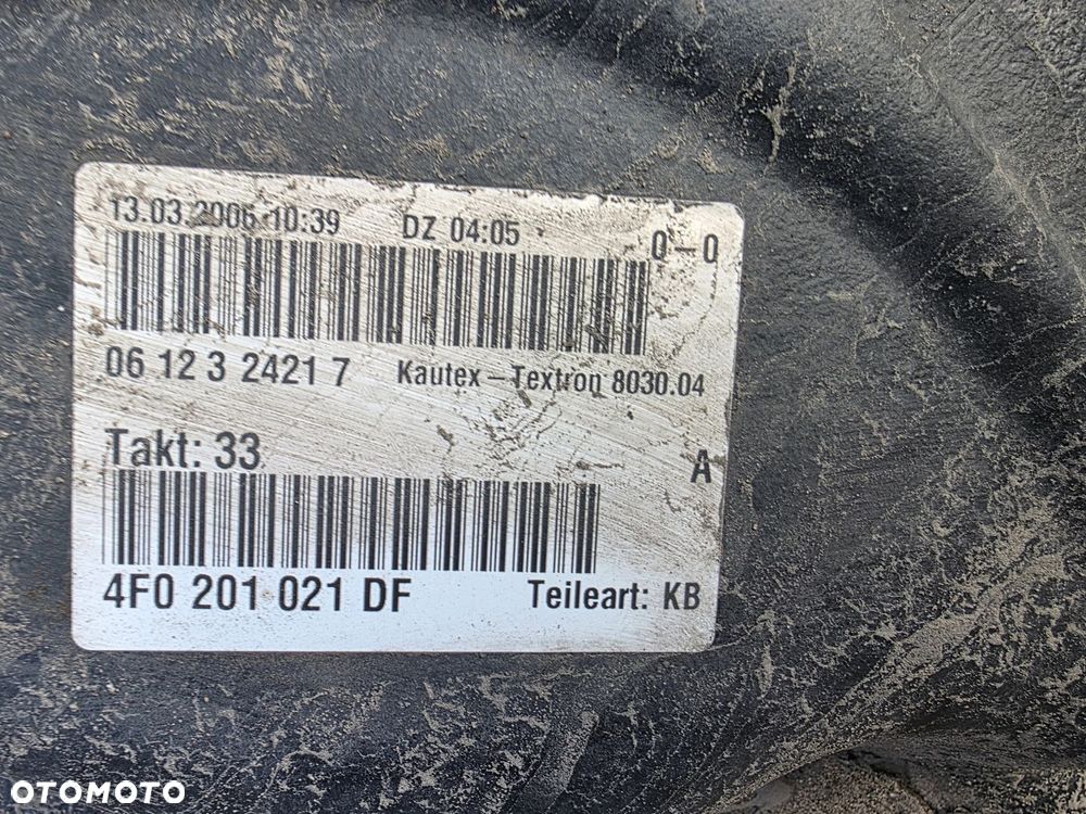 BAK ZBIORNIK PALIWA AUDI A6 C6 4F0201021DF QUATTRO DIESEL - 6