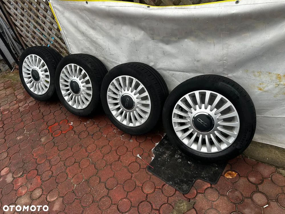 Felgi Aluminiowe Koła Opony Fiat 500 185/55 R15 - 3