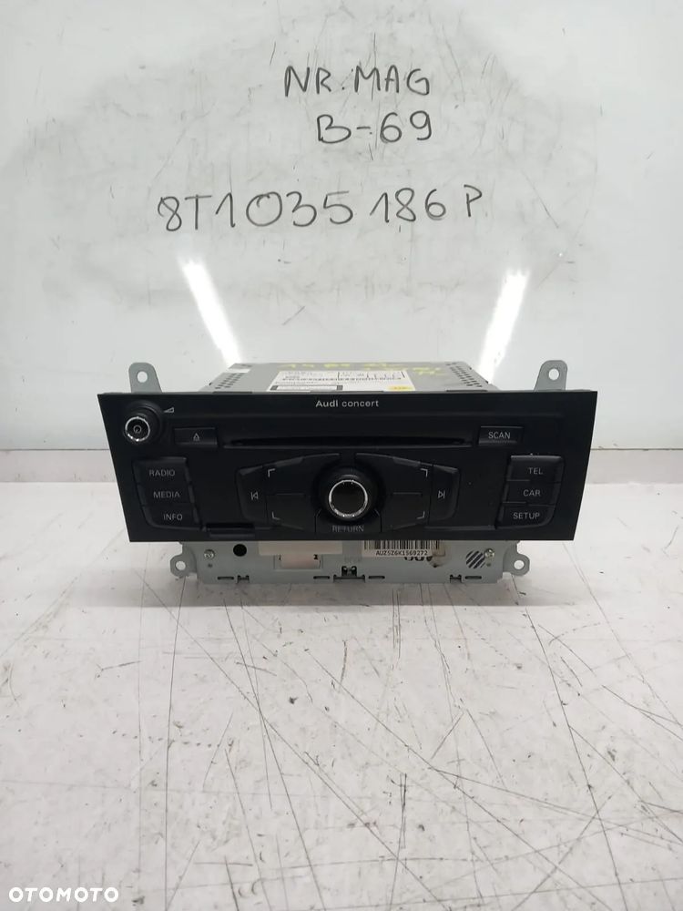 RADIO CD CONCERT AUDI A4 B8 A5 Q5 8T1035186P - 1