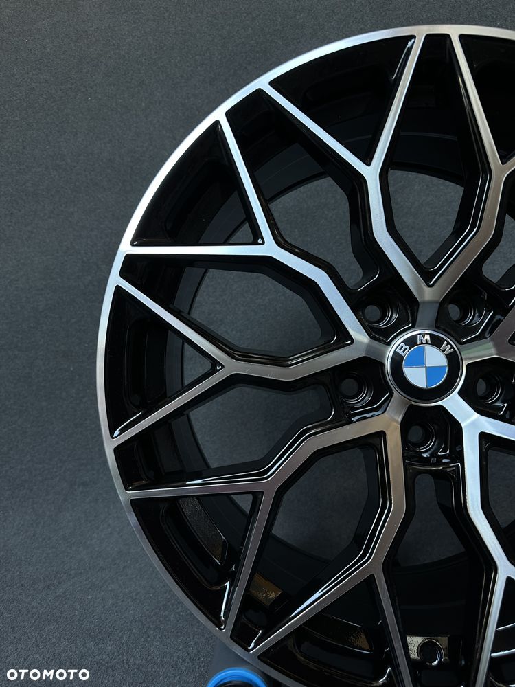 NOWE Felgi do BMW 19” 5x120 czarny połysk/polerowane fronty - 5