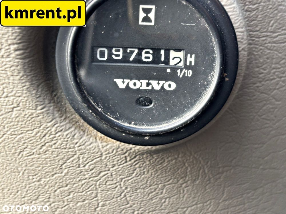 Volvo EW 140 D KOPARKA KOŁOWA GŁOWICA OBROTOWA ZE SZCZYPCAMI 2012R | Volvo ew160 , komatsu pw148 , JCB 145 175 , cat 313 316 , mecalac 15mwr - 28