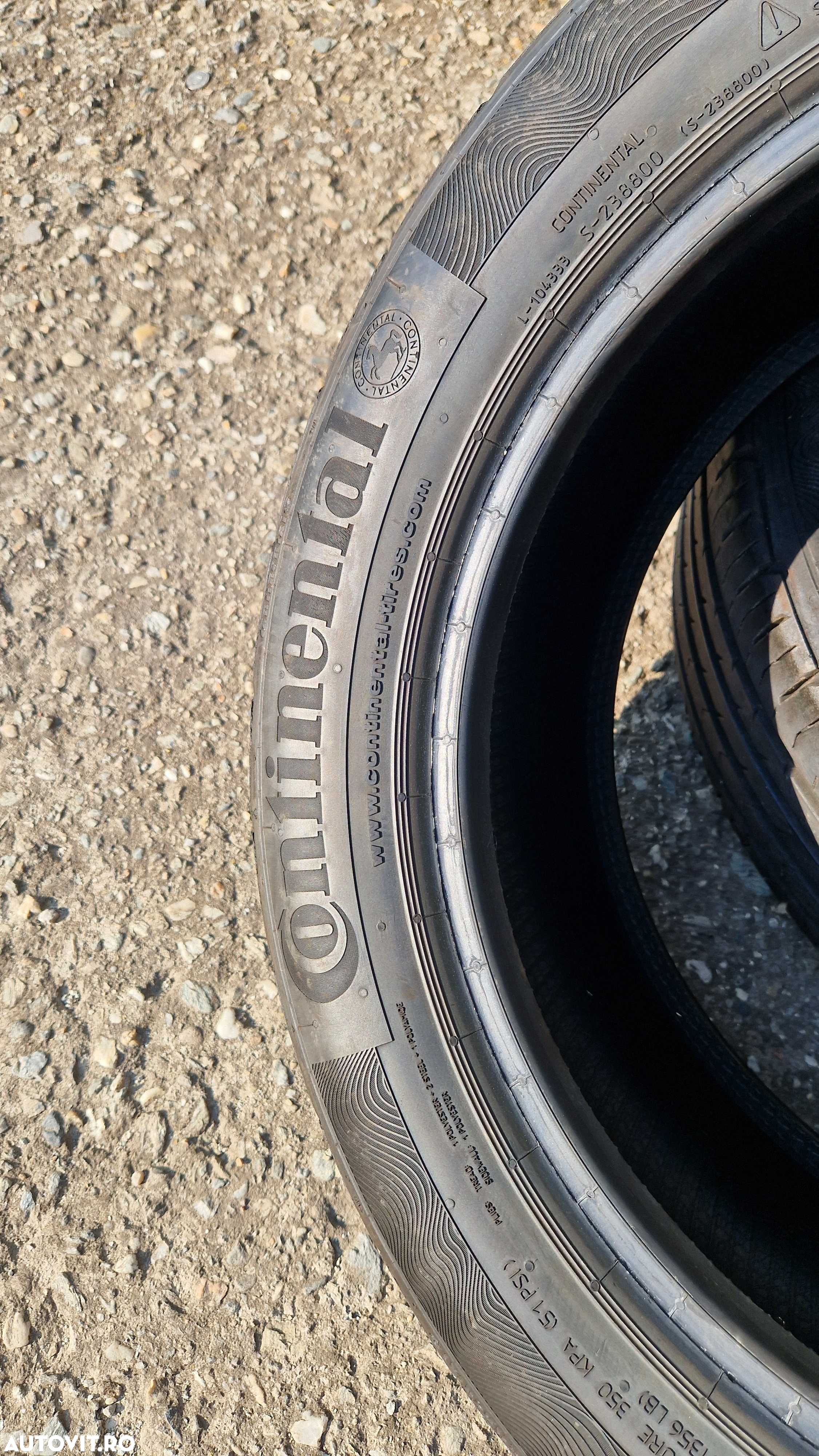 2x Anvelope Continental Premium Contact 5 195/55 R16 profil ~6-7 mm - 6