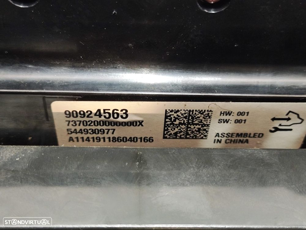 Climatronic Display Sofagem Chauffage AC Painel Comando Opel Insignia A Original - 8