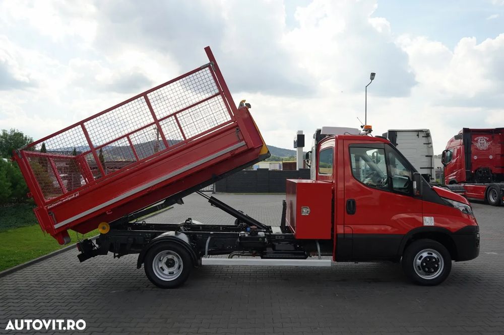 Iveco DAILY 35-150 / PALFINGER CITY 23 MPA CU CARLIG / CUTIE DE VITEZE 3.1 M / PTO / DUBLU / MANUAL / IMPORTAT / - 8