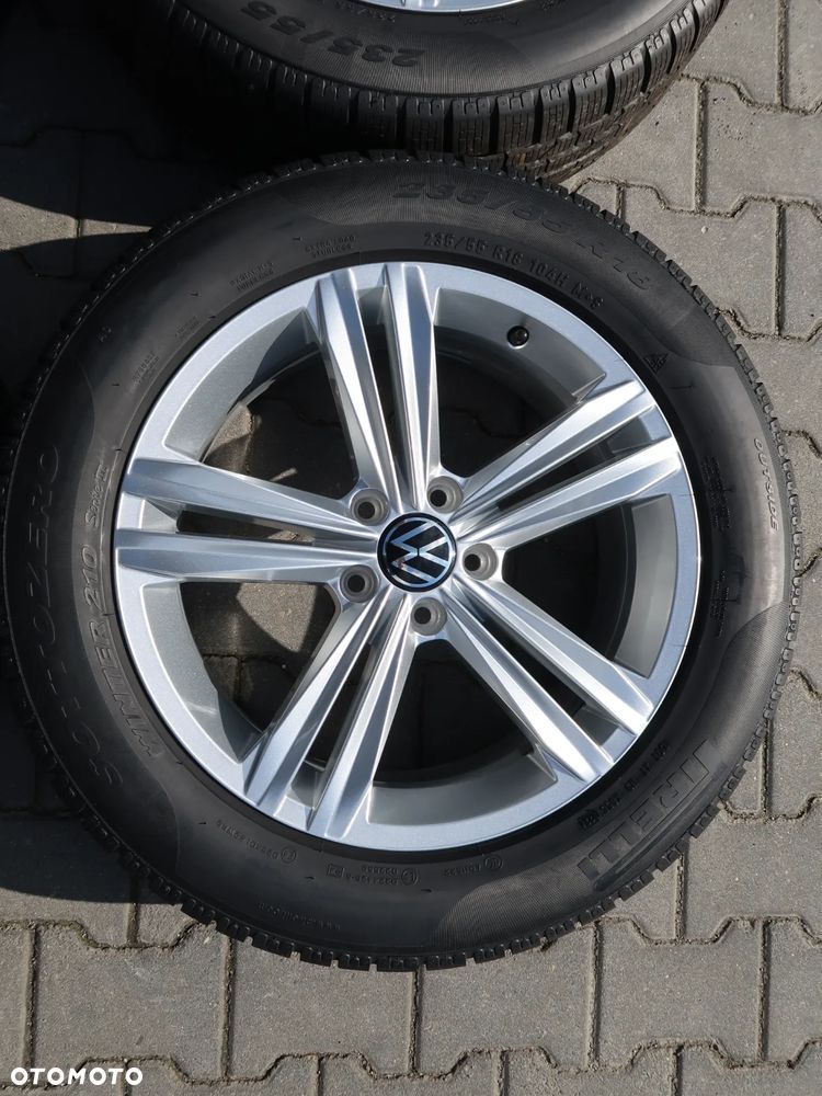 Koła zimowe VW Tiguan 18'' Opony Pirelli 235/55r18 24r Idealne - 3