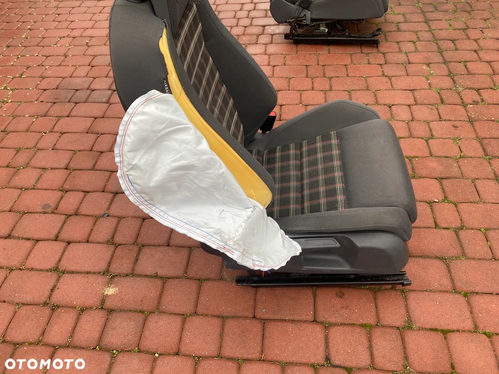 FOTEL FOTELE SIEDZENIA SIEDZISKO VW GOLF V 5 MK5 GTI KOMPLET EUROPA - 35