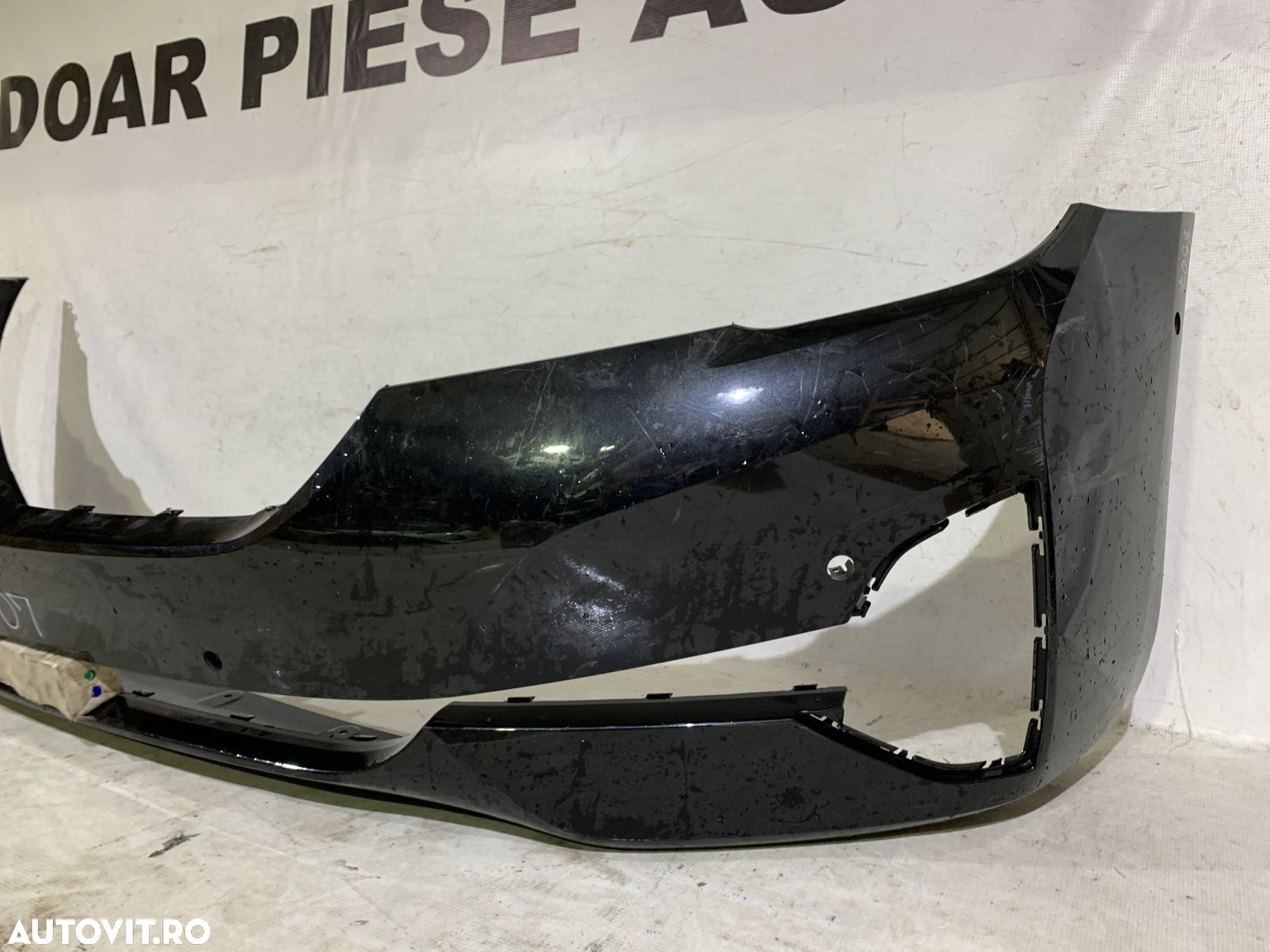 Bara fata BMW Seria 5, G30/G31, 2020, 2021, 2022, 2023, cod origine OE 51119464207, cu gauri pentru senzori de parcare (6). - 4