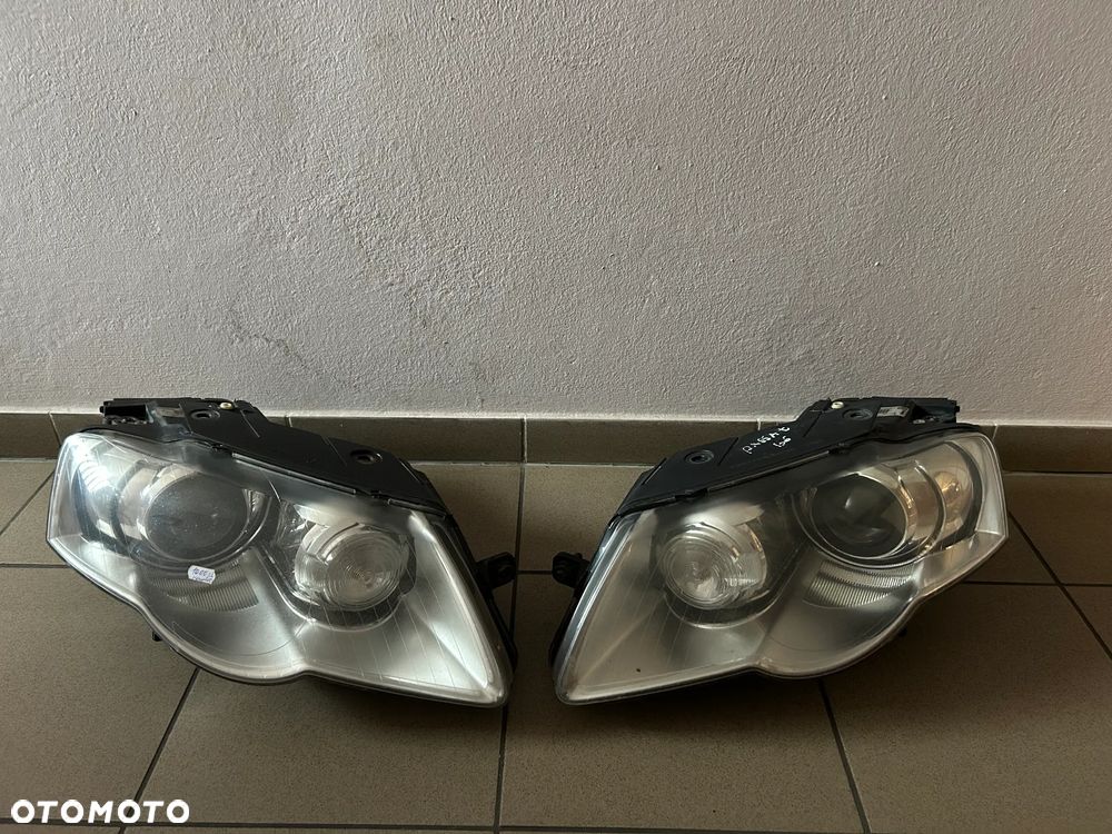 LAMPY PRZEDNIE LEWA BI-XENON SKRĘTNY VW PASSAT B6 3C0941751G - 1