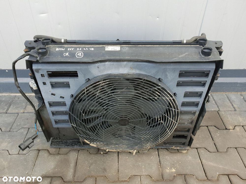 BMW E65 3.6 4.4 V8 WENTYLATOR CHŁODNICY 7508023 - 1