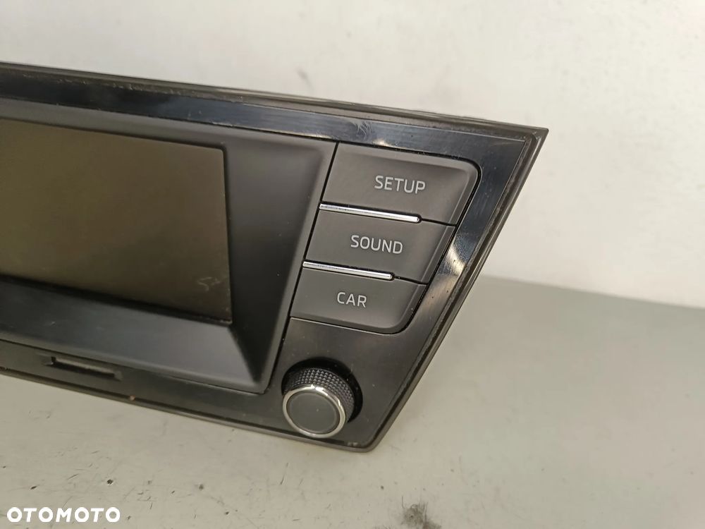 Radio Skoda Fabia 3 III Wyświetlacz Jednostka Czytnik 6V0035869D - 6