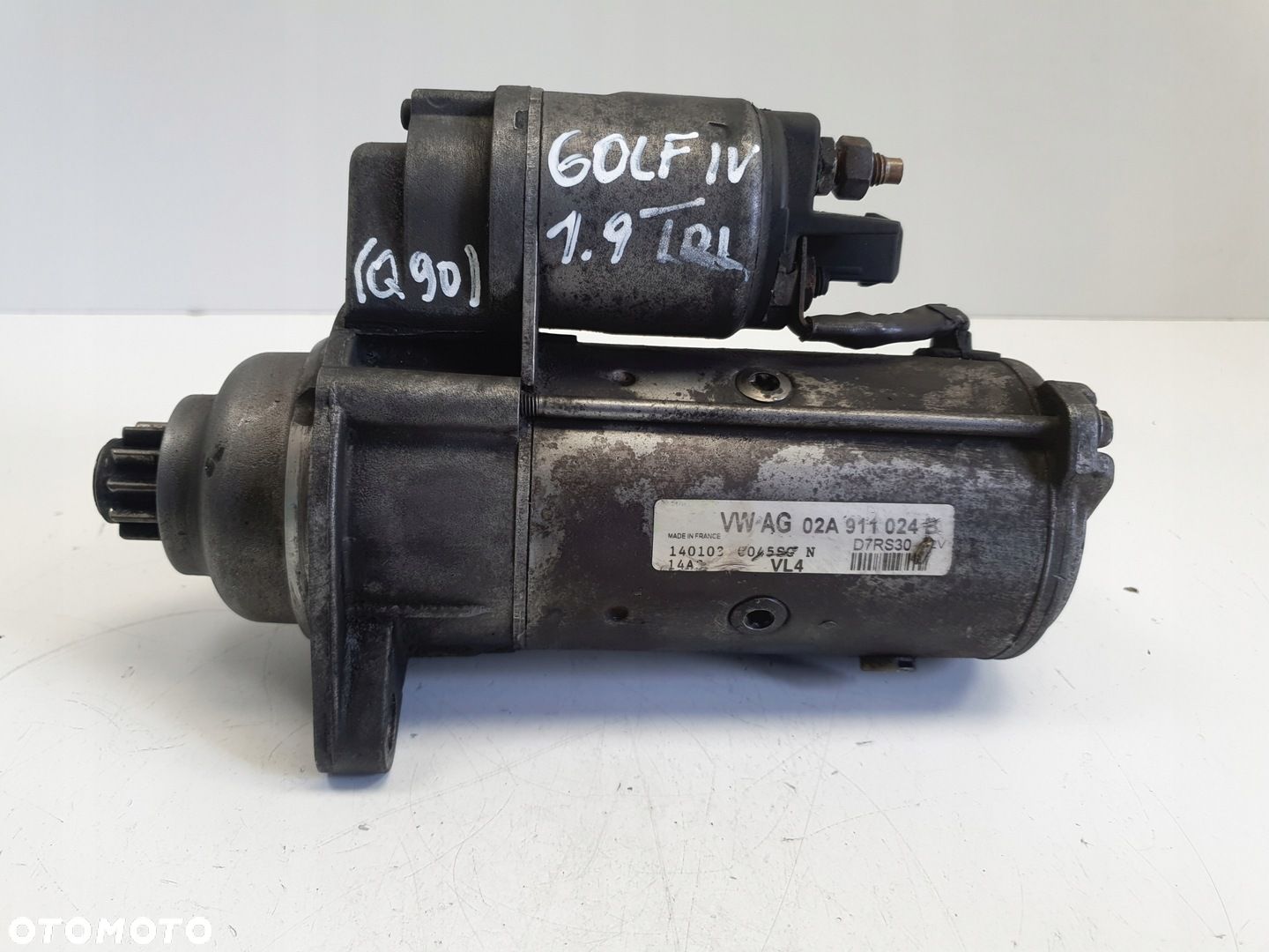 Audi A3 8L Golf IV 1.9 TDI ROZRUSZNIK valeo 02A911024B D7RS30 - 1
