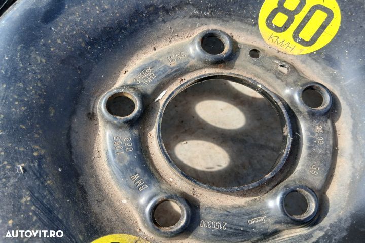Roata de rezerva slim R15 1095069 2150330 3.05BX15H2 125/90 R15 10950 - 4