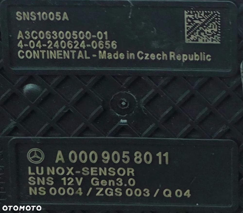 Sensor czujnik NOX A0009058011 Mercedes Gwarancja dobieramy pod VIN sonda - 5