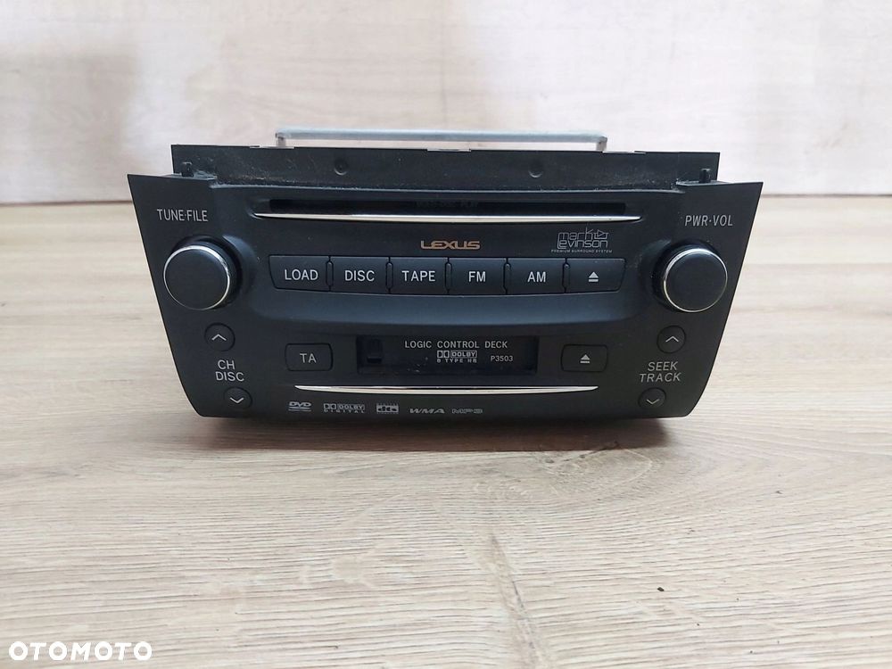 LEXUS GS III radio odtwarzacz CD kaseta 86120-30B10 - 1