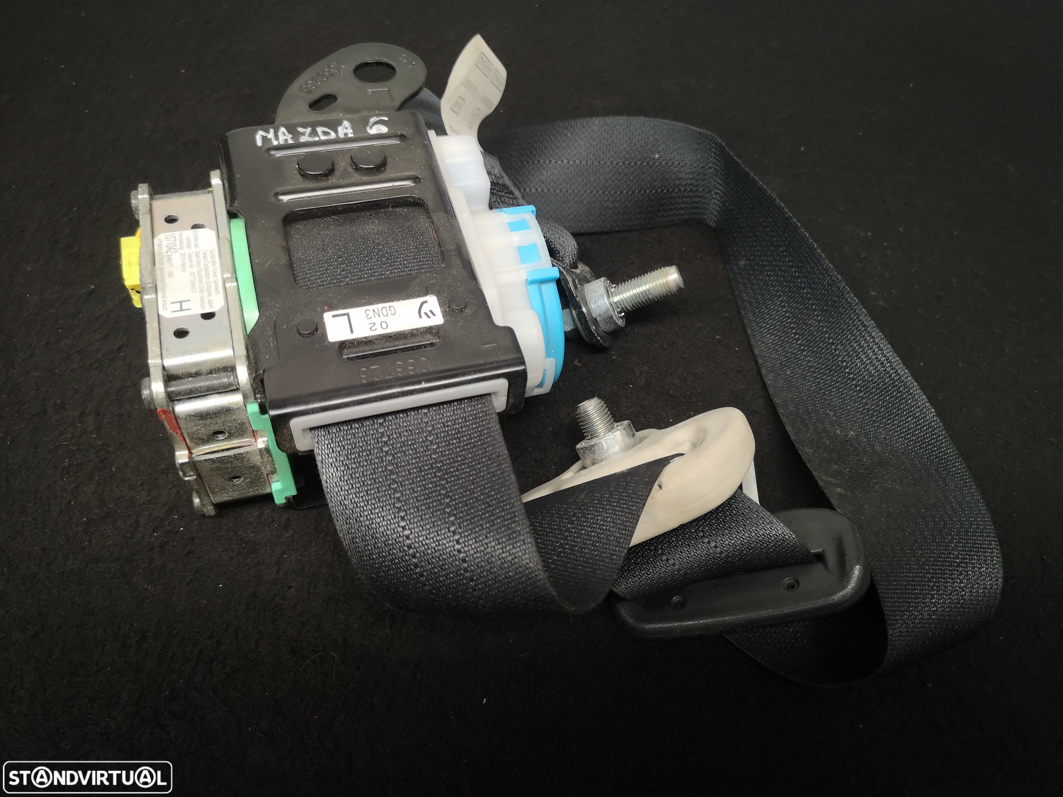 Cinto de Segurança Frente esquerda  mazda6 2009-2012 - 1